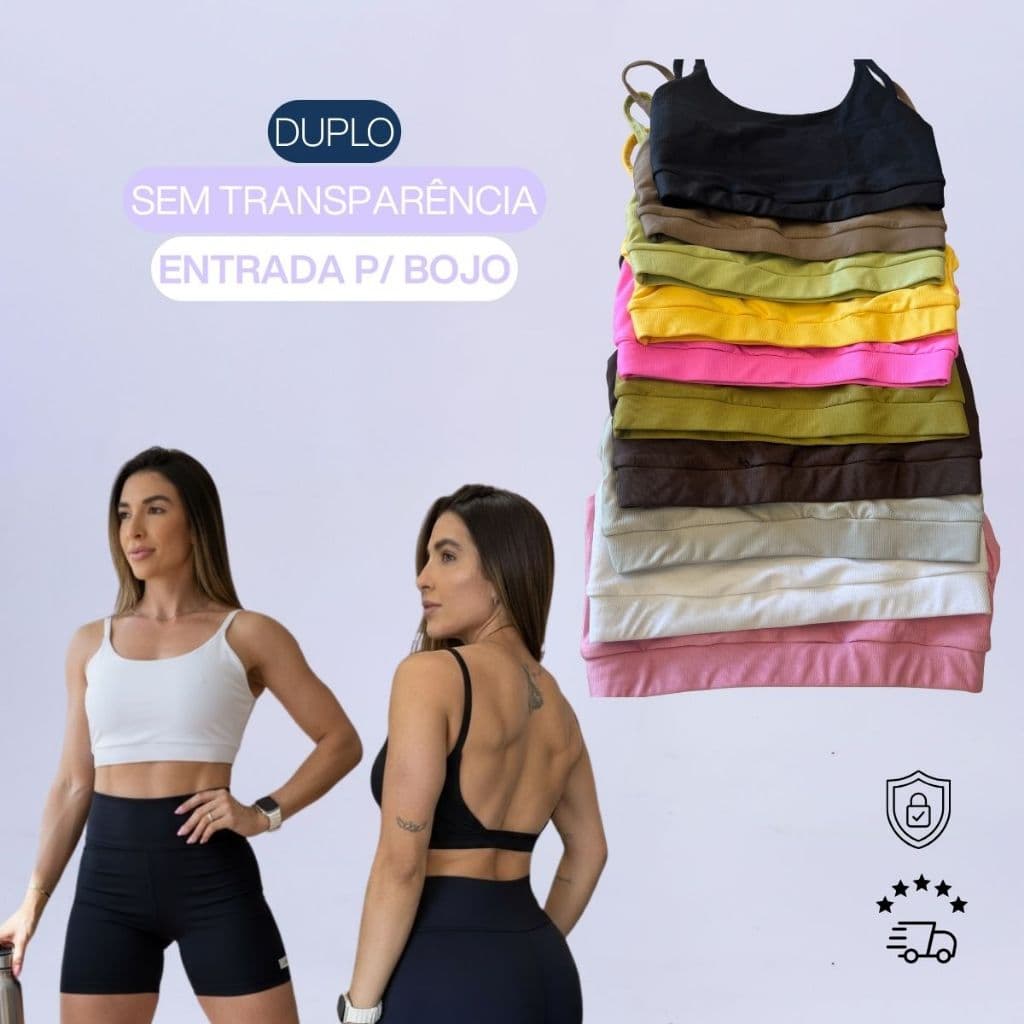 Top Fitness Costas Nuas Alça Fina Duplo Com Compressão Básico Treino Caminhada Cross Corrida Fti Treino Corrida Cross