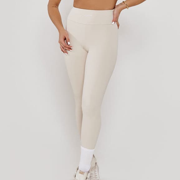 Calça Legging Academia Básica Silk Meio Poliamida Fio Duplo Luna