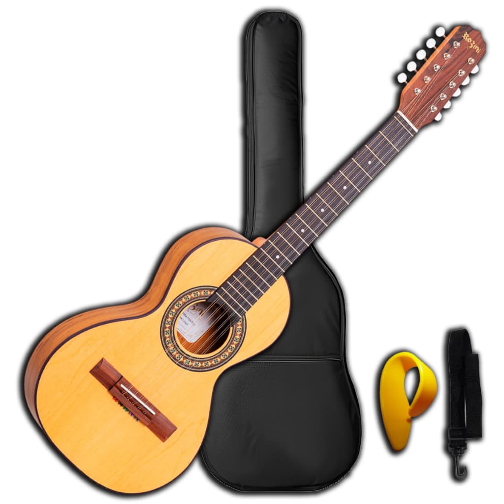 Viola Caipira Acústica Ponteio Rozini RV151 Com Capa