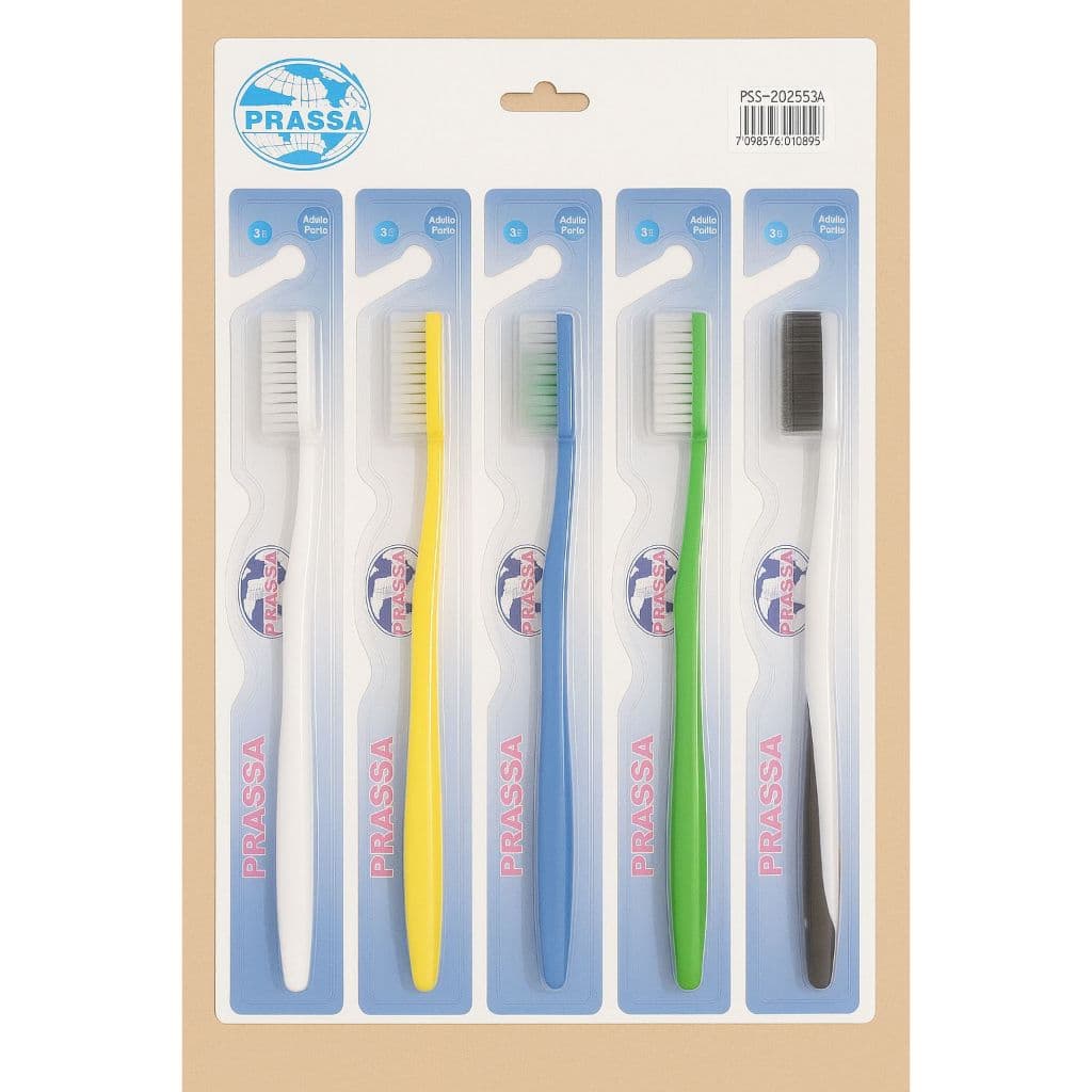 Kit Escova de Dente Media Adulto Pacote 12 Unidades