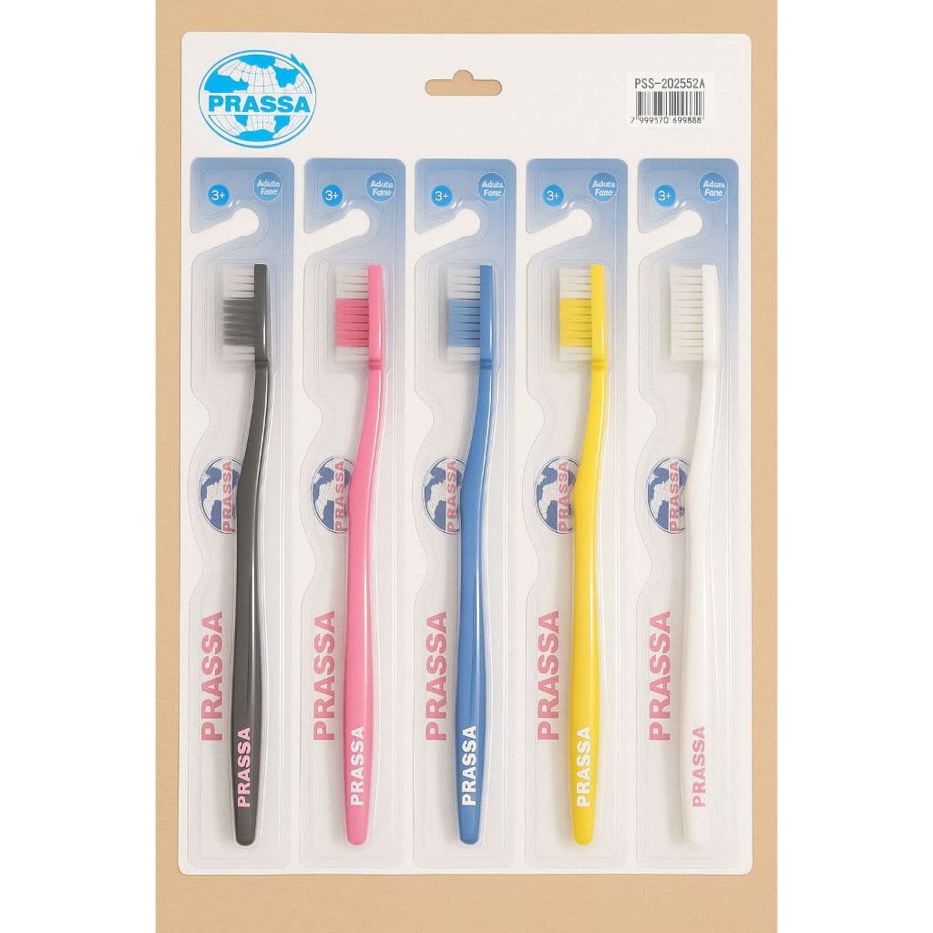 Kit Escova de Dente Media Adulto Pacote 12 Unidades