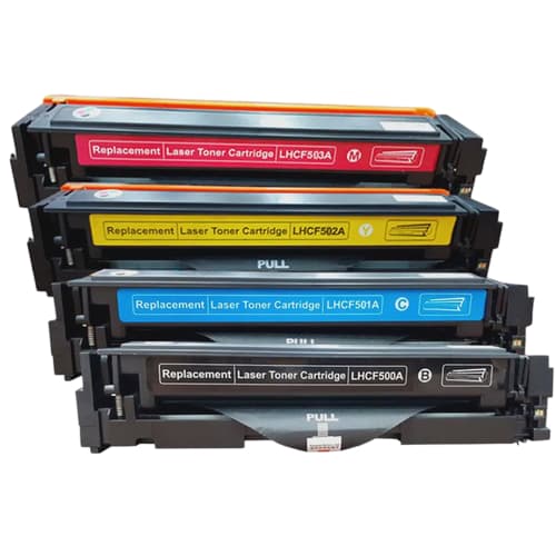 Toner Compatível CF400A CF500A Premium para M252dw M254 M277dw M280nw M281fdw