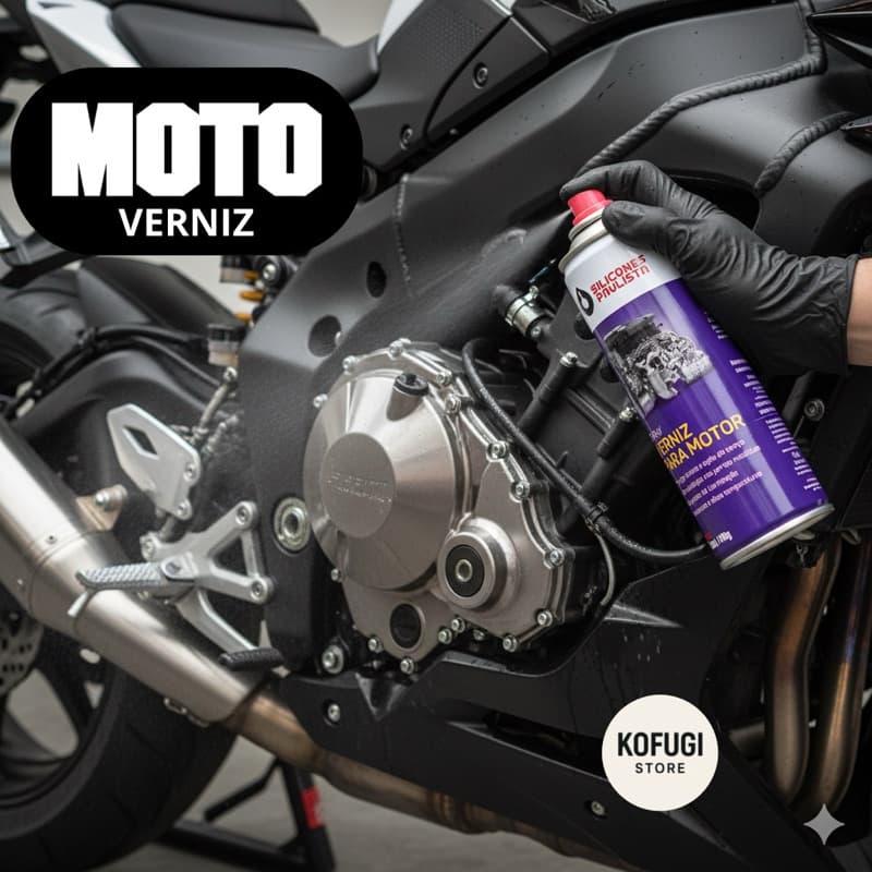 4,3,2 Spray Verniz para Moto 300ml Silicones Paulista