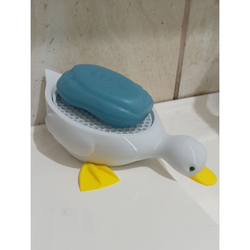 Saboneteira porta sabonete pato saboneteira