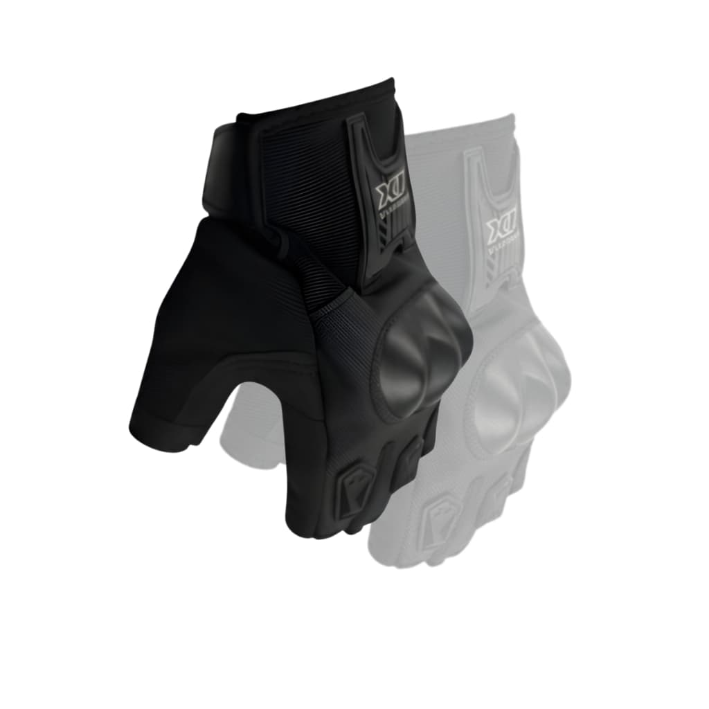 Luva Blackout  Meio Dedo Moto Motociclista Masculina Feminina Proteção Touch Bike Urbana Unissex