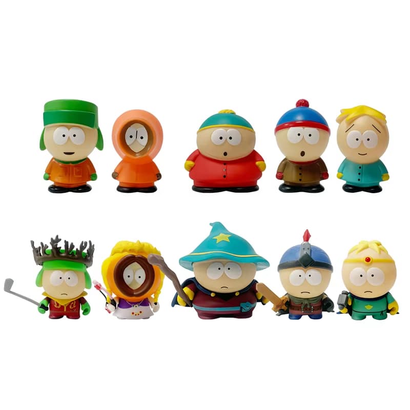 South Park Action Figure Toy Set  5 pcs