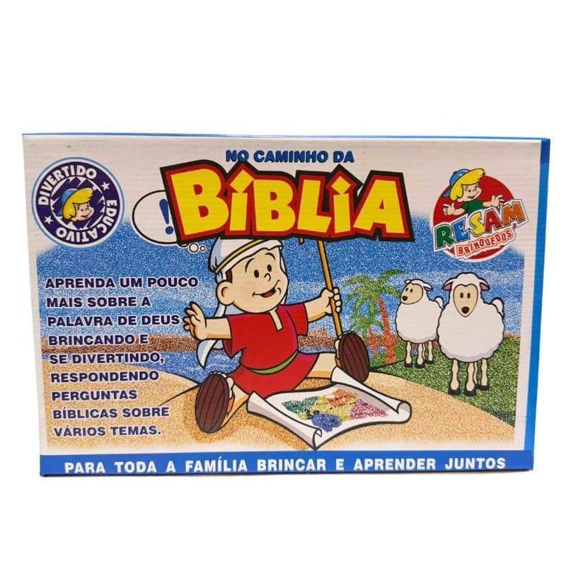 Jogo Bíblico No Caminho da Bíblia 3 em 1 – Tabuleiro, Memória e Combinar| Jogos infantis bíblicos