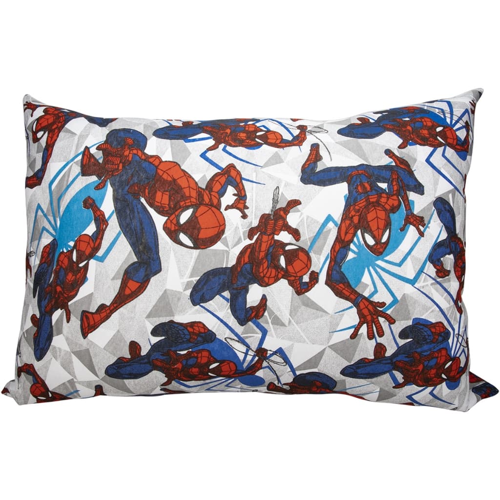 Fronha Avulsa KazzaVip Malha 100% Algodão Disney Estampada Spider Star 48cmx68cm Cinza