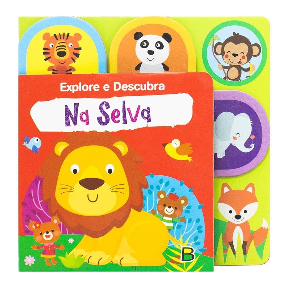 Livro - Na Selva: Explore e Descubra - Capa dura