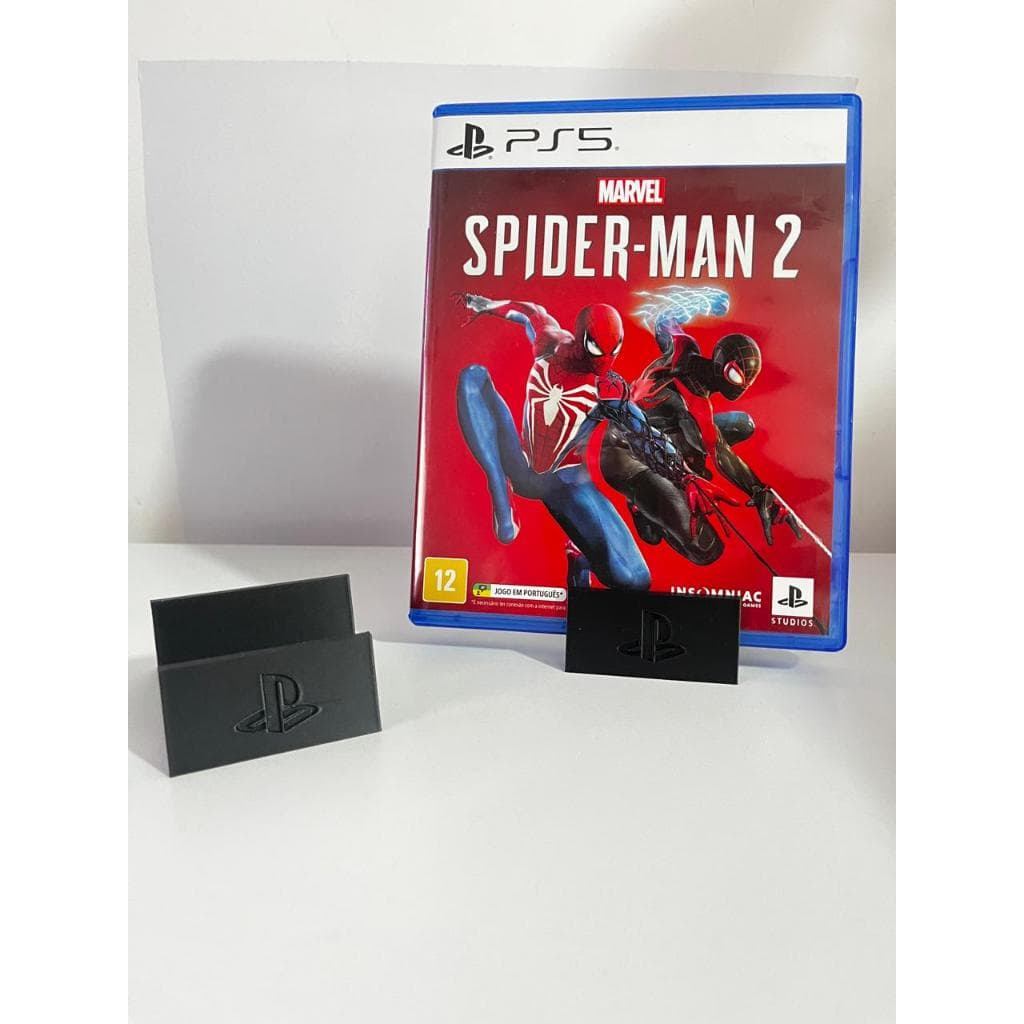 Suporte para jogos de videogame Playstation, Expositor de jogos PS5, PS4, PlayStation Organizador para Coleção Gamer
