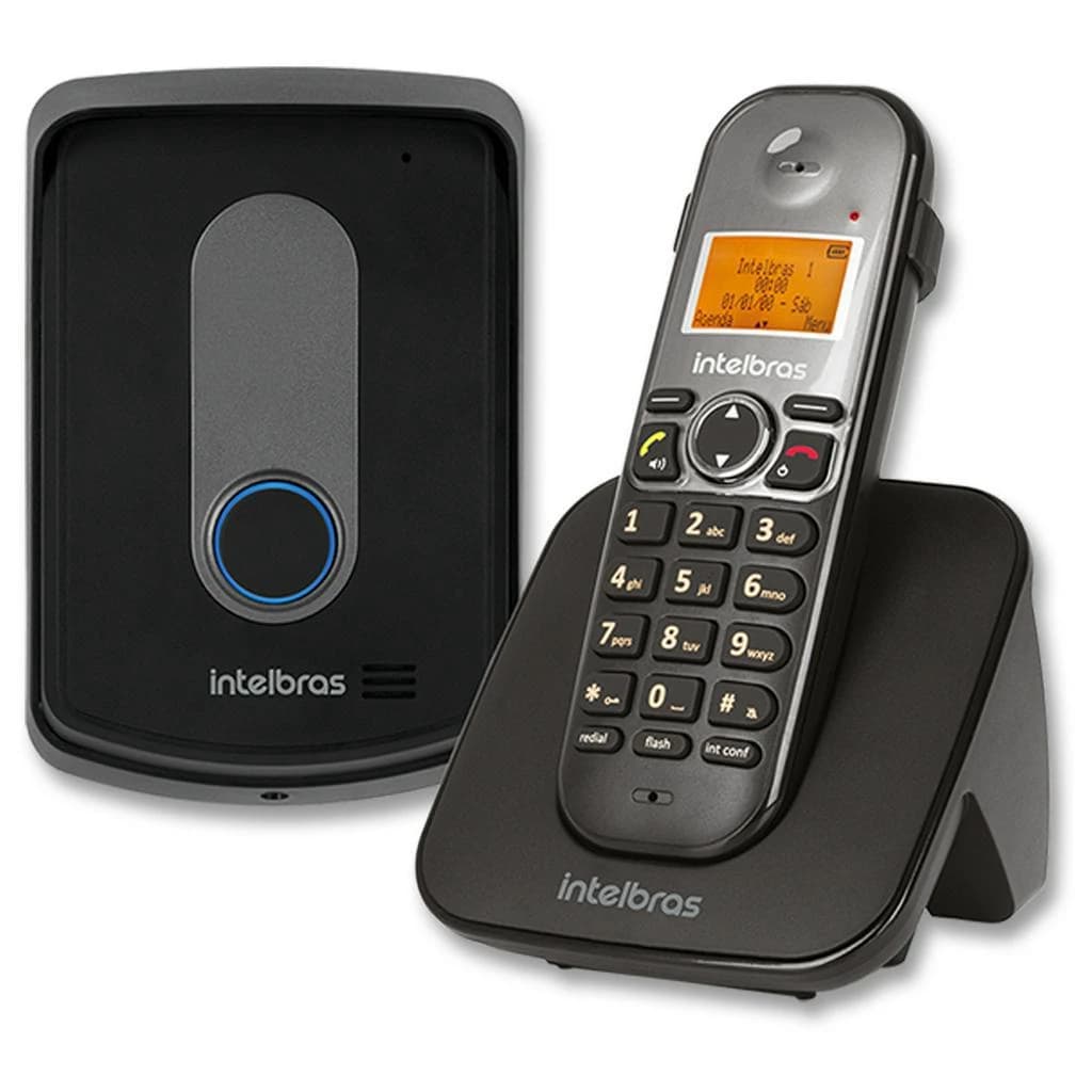 Porteiro Eletrônico Interfone Telefone Sem Fio Intelbras Tis 5010 Siga-me
