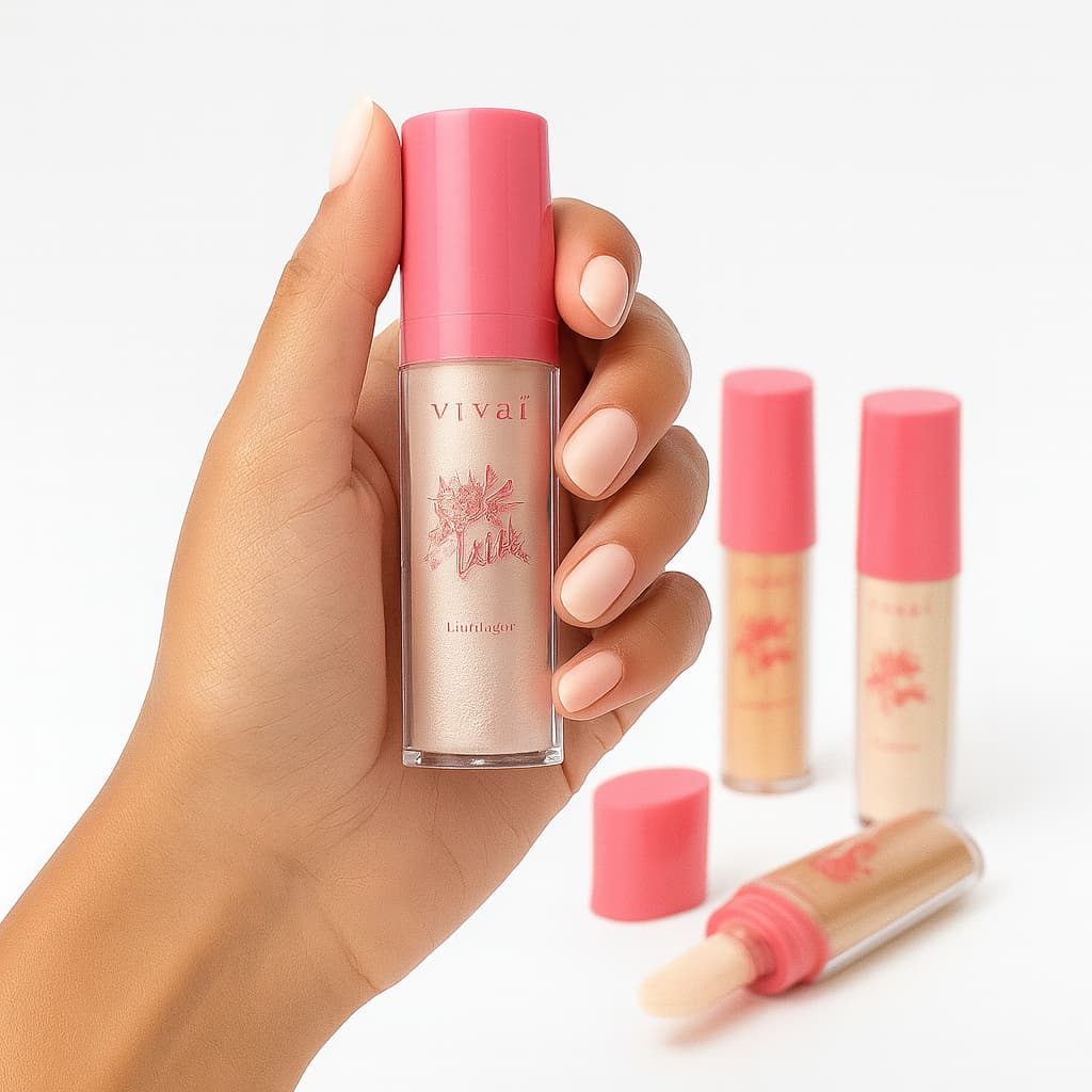 Pó de Fada Vivai 4 Cores – Brilho Iluminador, Efeito Glow e Toque de Magia na Make