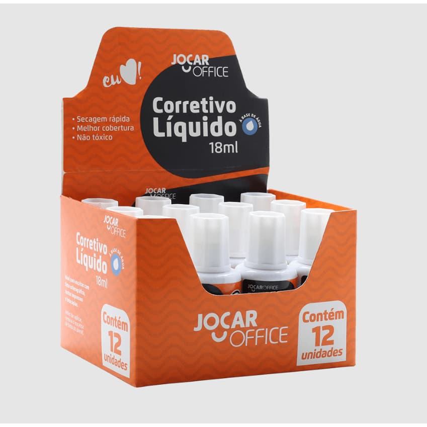 Corretivo Liquido Base De Agua 18Ml  Jocar Office