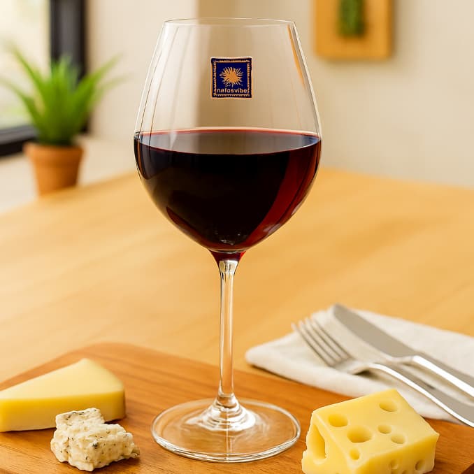 Conjunto 6 Taças de Vinho Tinto 650ml em Cristal – Bohemia Luxo
