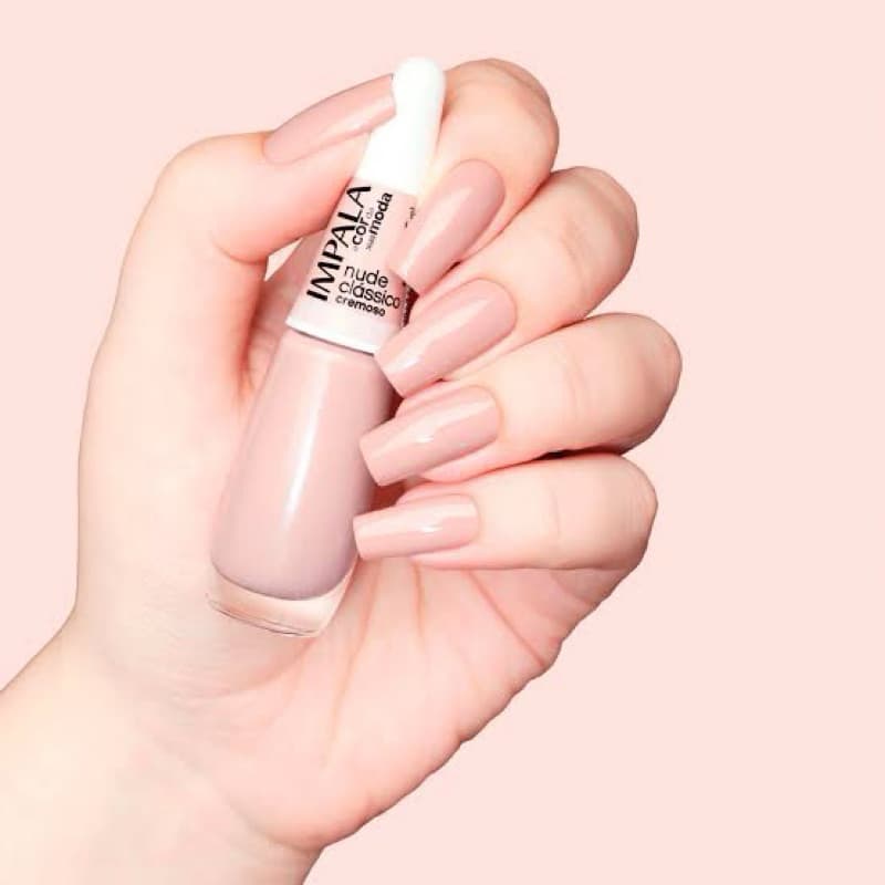 Esmalte Impala Nude Clássico Cremoso 7,5 ml