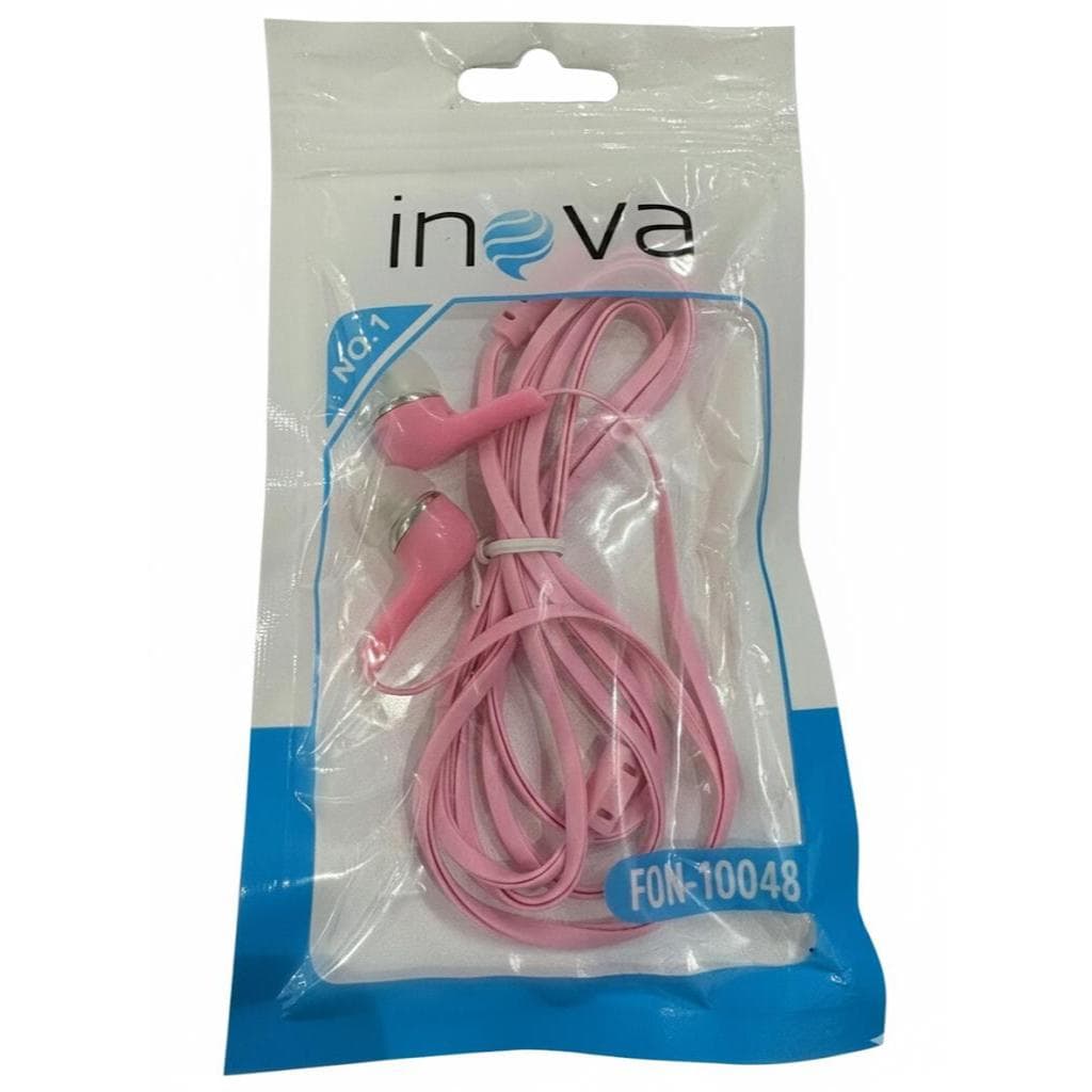 🎧 Fone de Ouvido Inova FON-10048 com Fio – Som Potente e Design Moderno
