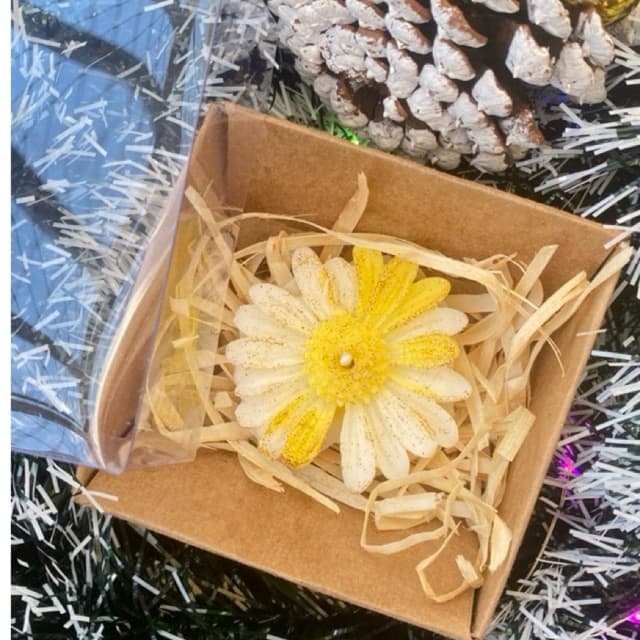 Vela Aromática Vegana Margarida 20g, escolha sua fragrância favorita