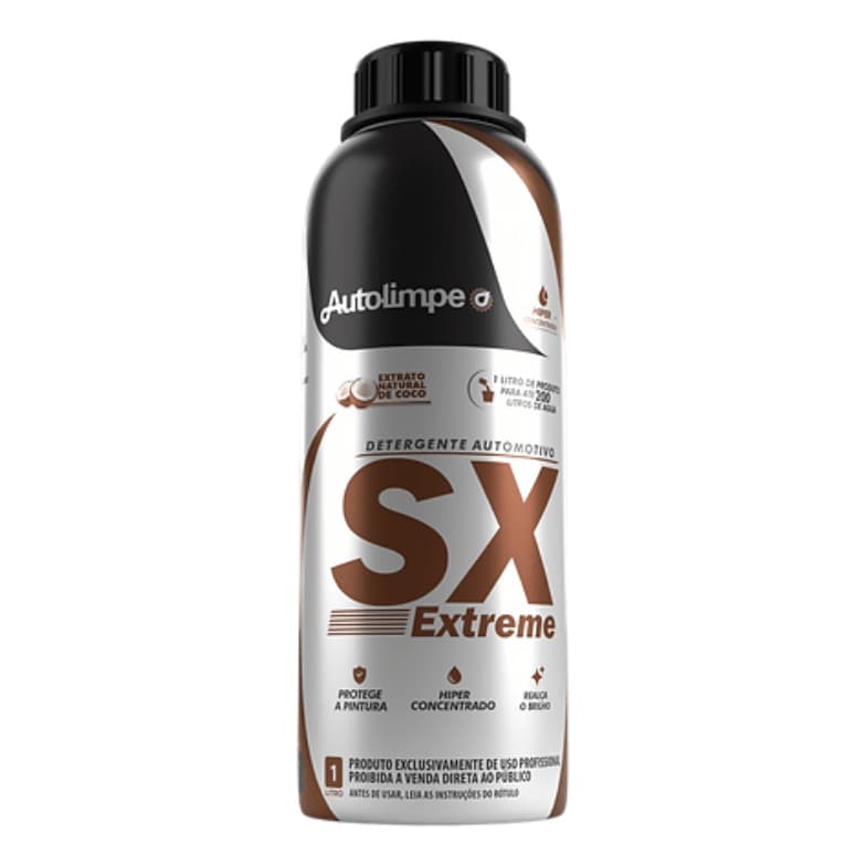 SX EXTREME detergente automotivo 1lt AUTOLIMPE
