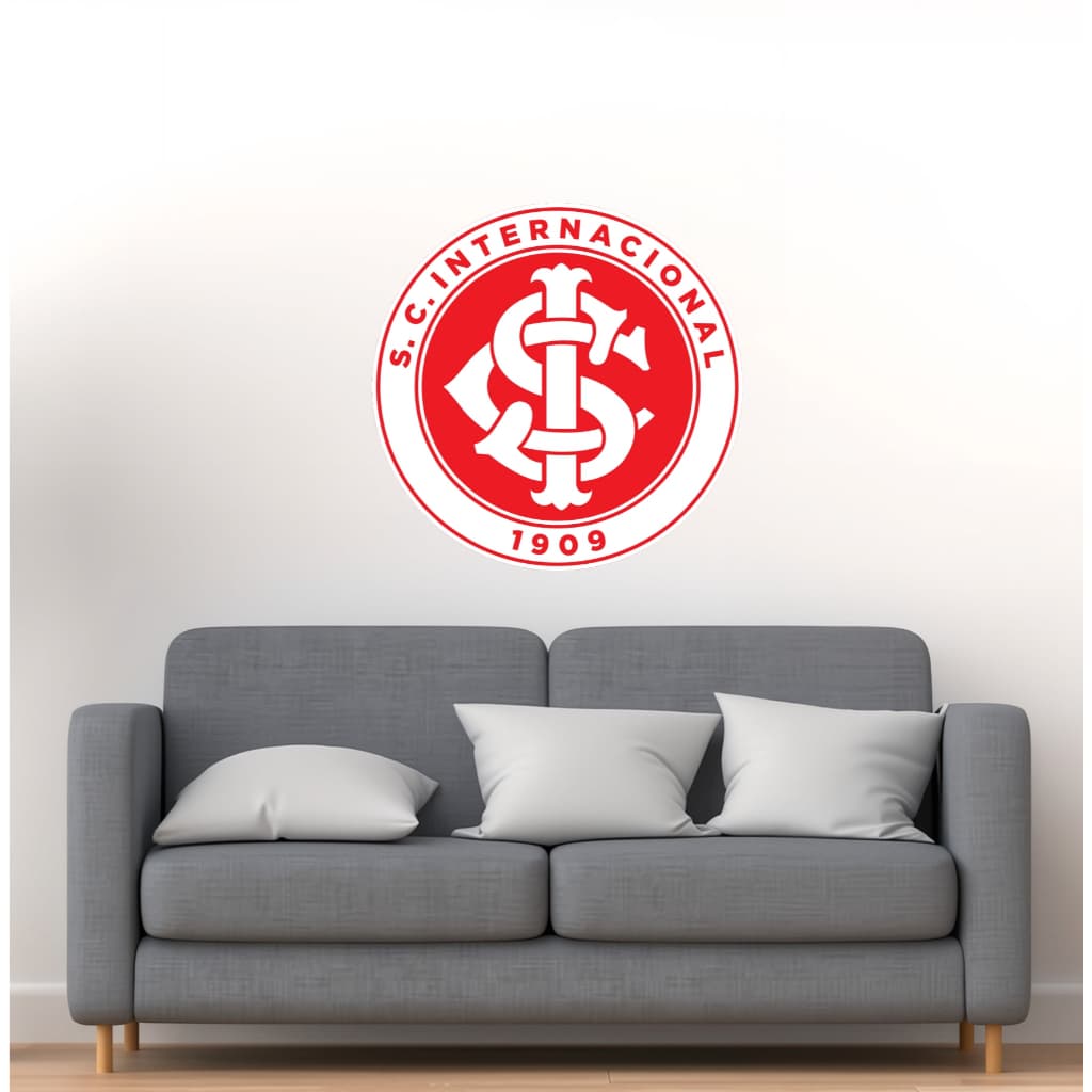 Adesivo Escudo Internacional Parede Porta Vidro Decorativo Vários Tamanhos