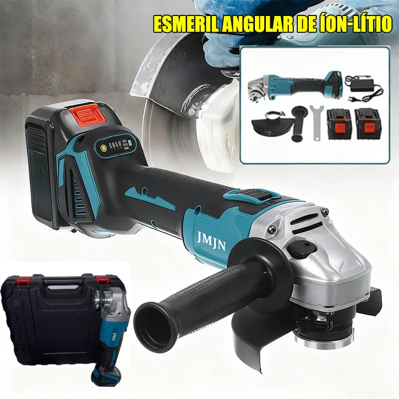 850W Esmerilhadeira Lixadeira Angular 12000rpm Com Maleta, Dobevi Esmerilhadeira a Bateria
