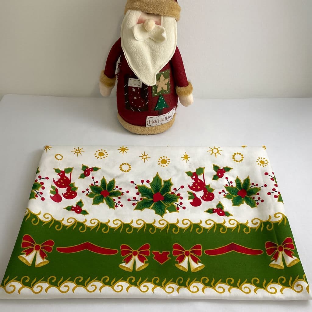 Toalha de Mesa Natalina l Decoração Fim de Ano l Melhor Preço l Estampa de Natal l Variedades de Tamanhos