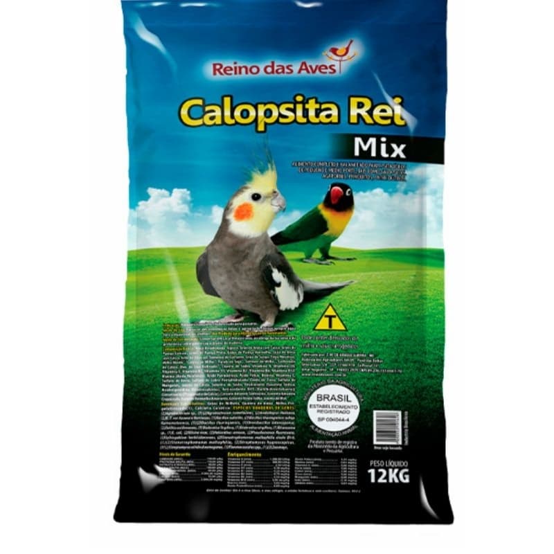 Mistura calopsita Reino das Aves 12kg