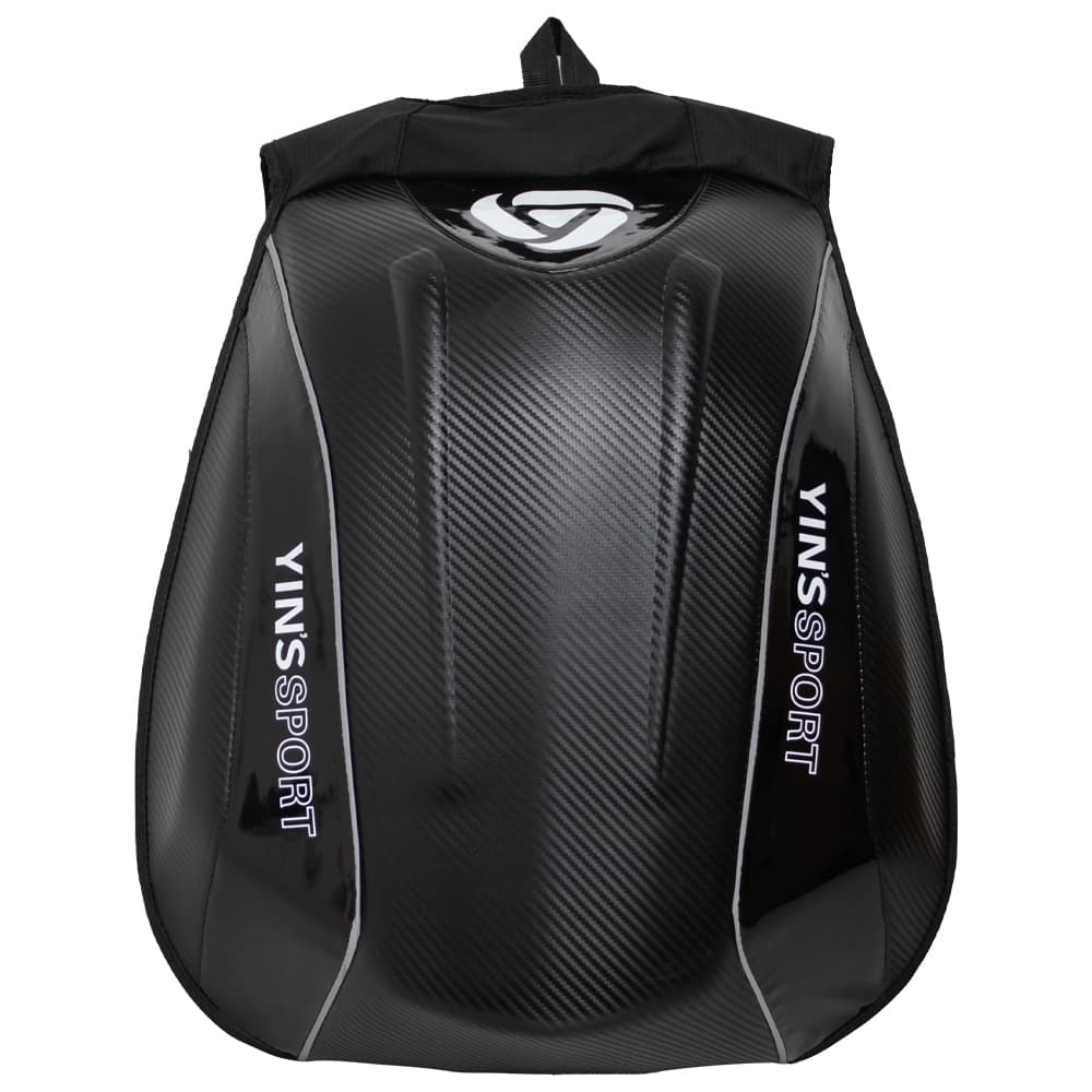 Mochila Moto Casco Esportiva Porta Capacete Cor Preta