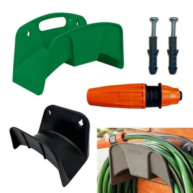 Suporte Para Mangueira de Jardim Quintal Esguicho Externo Organizador Piscina