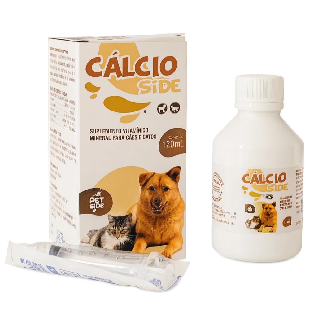 Suplemento Cálcio para cães e gatos 120ml