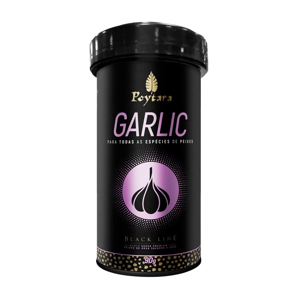 Ração Poytara Garlic Black Line 90g