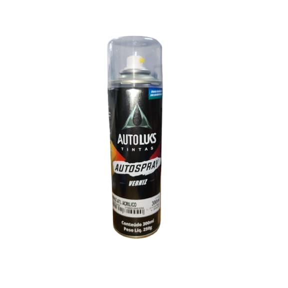 SPRAY VERNIZ AUTOMOTIVO ACRILICO AUTOLUKS 300ML BRILHANTE