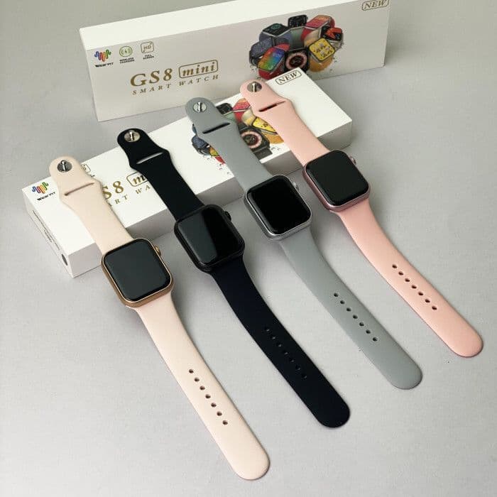Relogio Smartwatch GS8 Mini Com Carregamento Por Indução