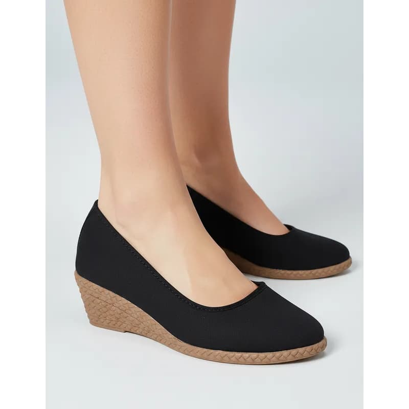 Scarpin Sandálias Plataforma Espadrille Casual Feminina