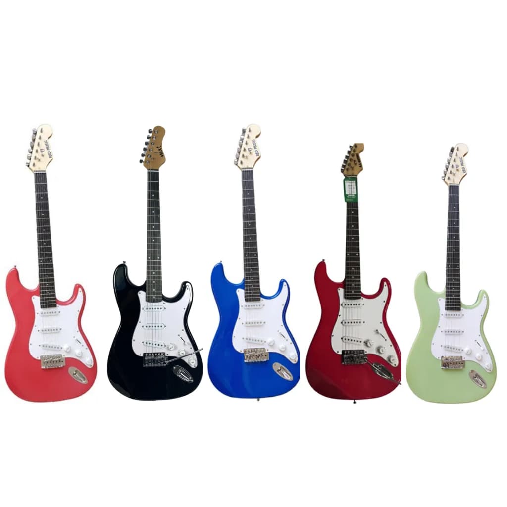 GUITARRA STRATOCASTER RED MUSIC  + CAPA