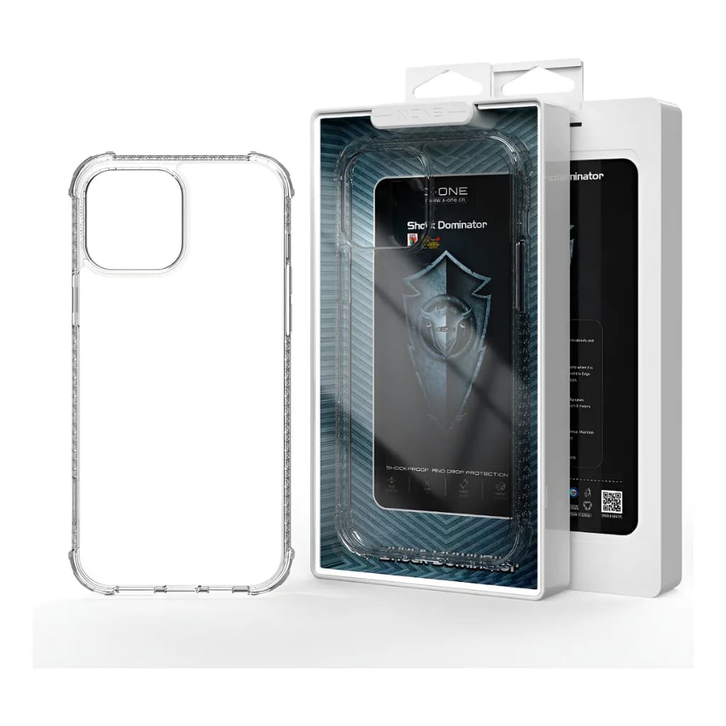 Capa X-one iPhone Clear Transparente Dropguard Pro - 1 ano de Garantia