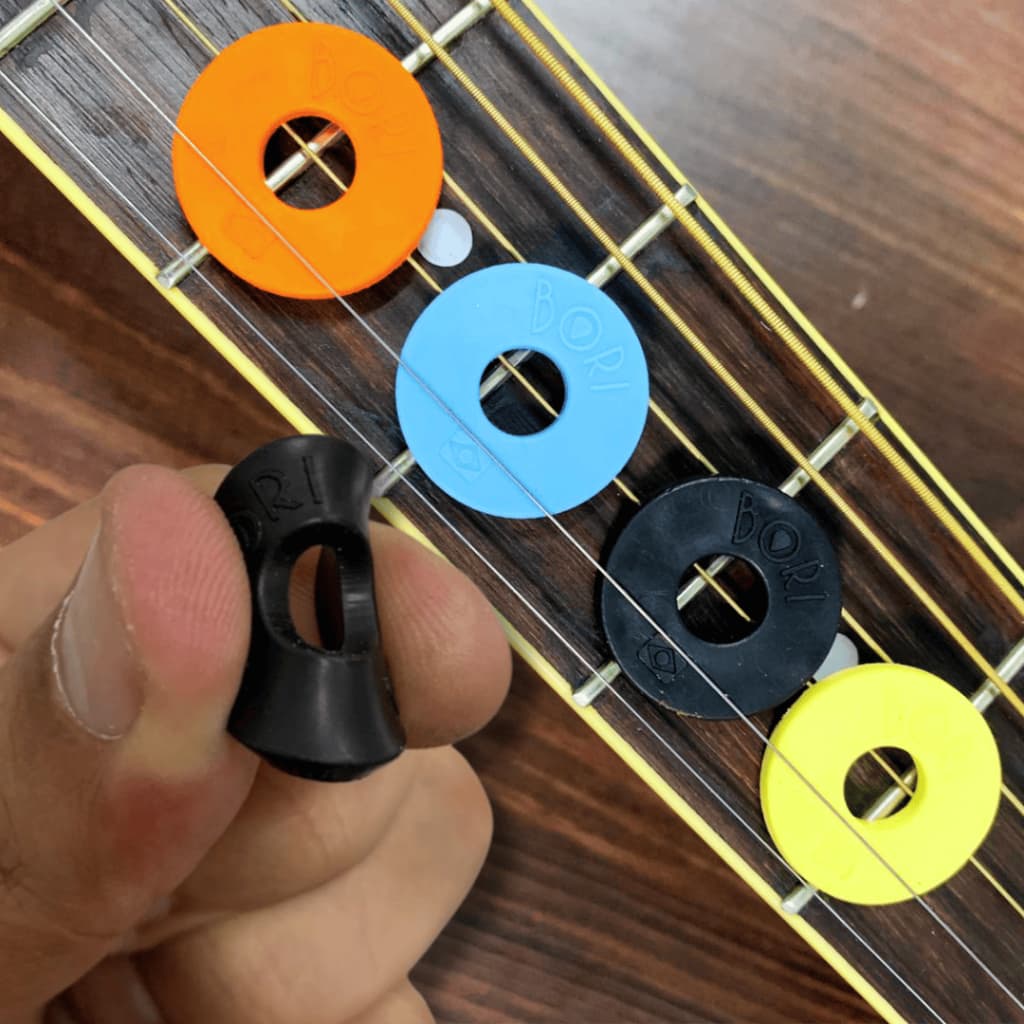 Strap Lock Bori Trava Correia Guitarra Violão Baixo Anti Queda Segurança 2 Pares 4un