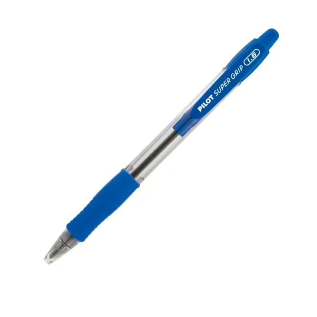 Caneta Macia Pilot Super Grip Bp-s 1.6 Rt- 1 Unidade