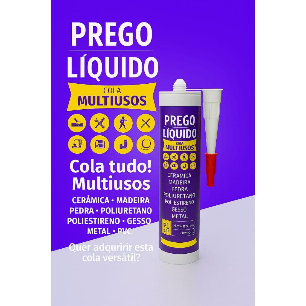 Cola 380g / Prego Líquido