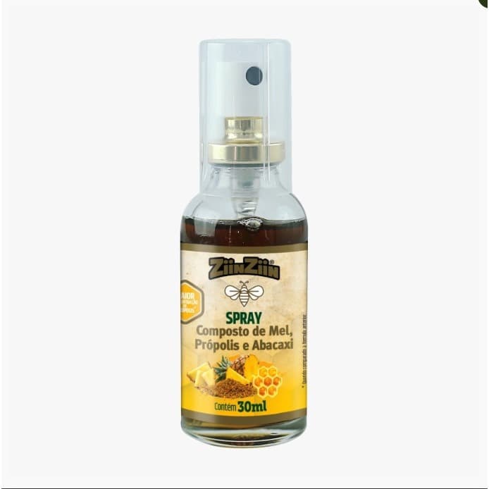 SPRAY COMPOSTO DE MEL, PRÓPOLIS E ABACAXI