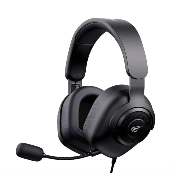Headset Gamer com Fio Havit H2230U USB 7.1 Surround PC PS4 PS5 Xbox Microfone Removível Almofada Memory Foam Confortável