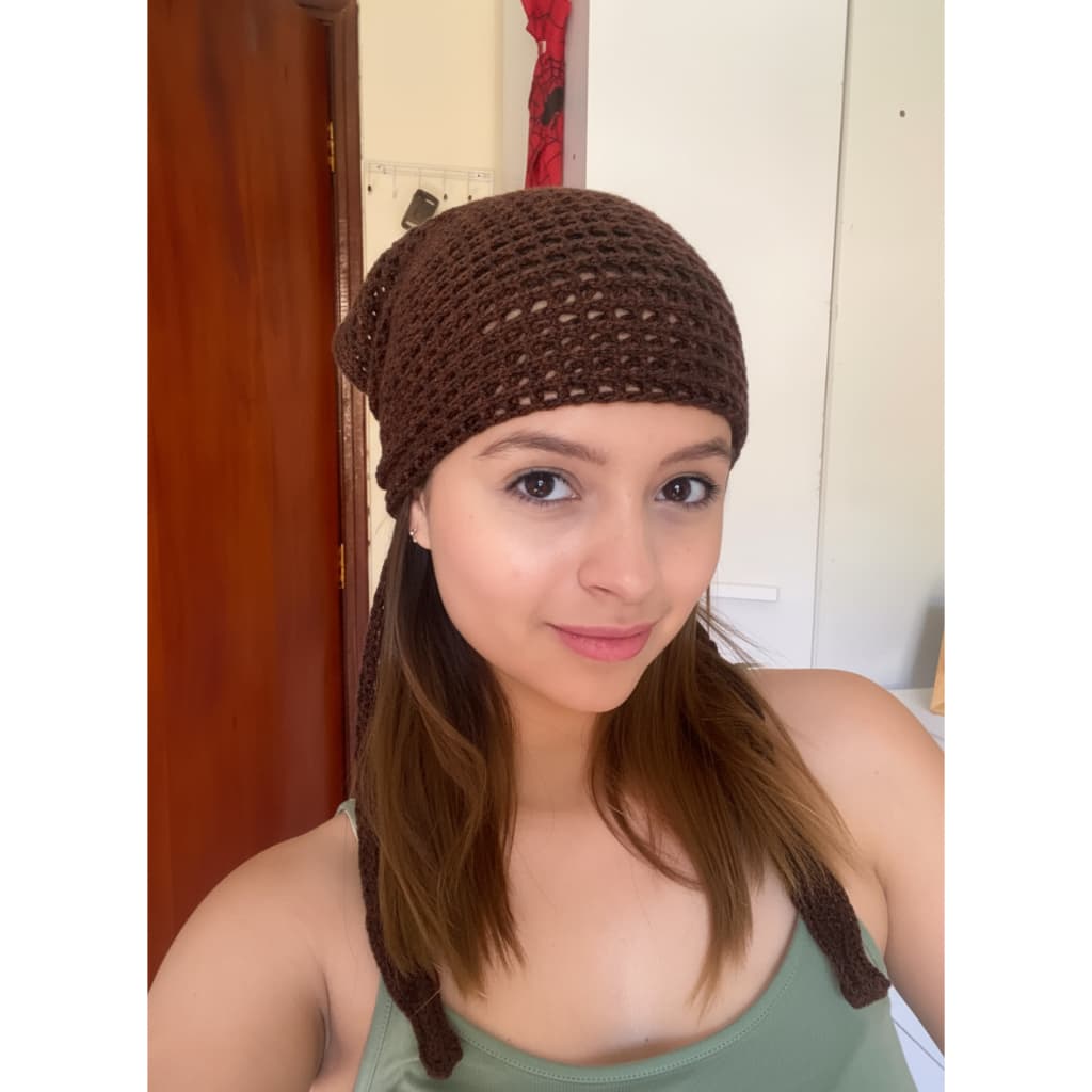 kit 3 lenço tipo bandana ponto rendado estilo crochê verão saída de praia cropped cores branco bege e marrom