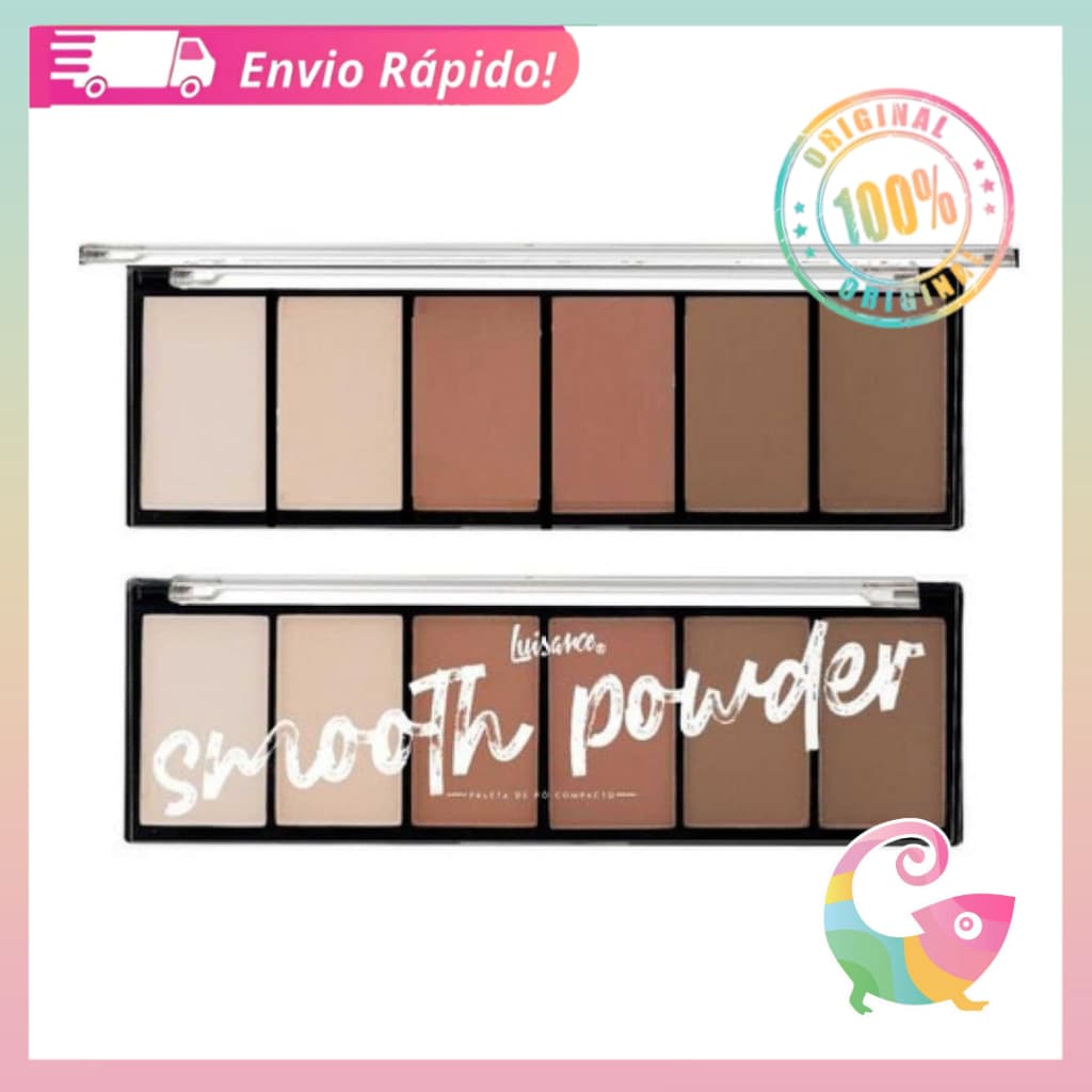 Paleta de Pó Compacto Smooth Powder Luisance L3120