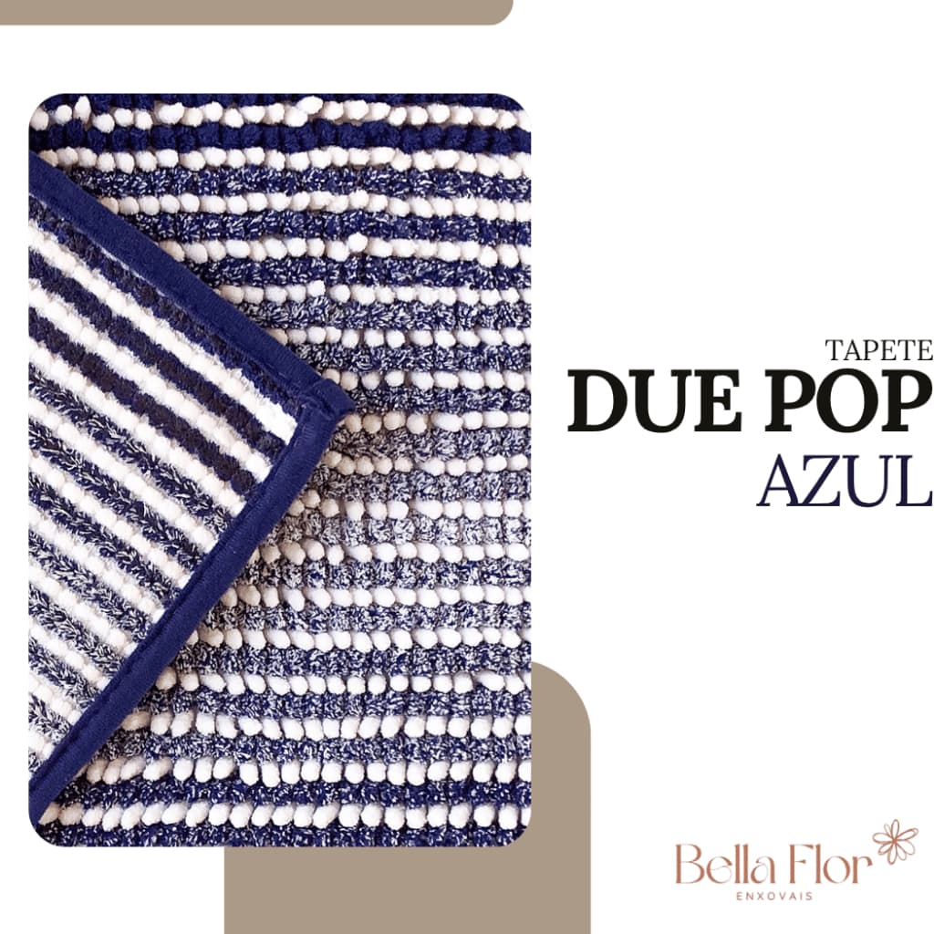 Tapete Due Pop Antiderrapante 60 cm x 40cm