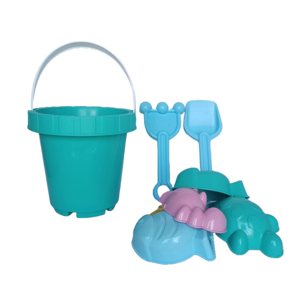 Baldinho de Praia e Acessórios Castelinho Infantil Brinquedo