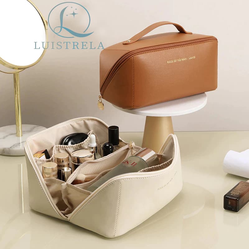 Necessaire Organizador Cosmético Maquiagem Feminino Para Viagem