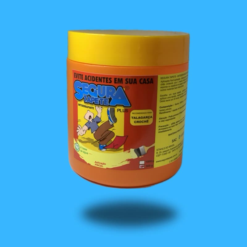 Antiderrapante para tapetes SEGURA TAPETE, com aroma de tuti fruti 500g