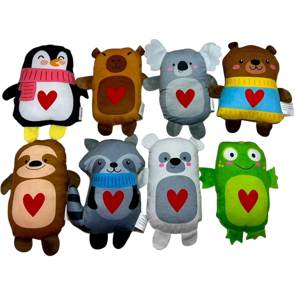 Animais De Pelucia Almofada Fofo Infantil Nicho Cesta - 20cm