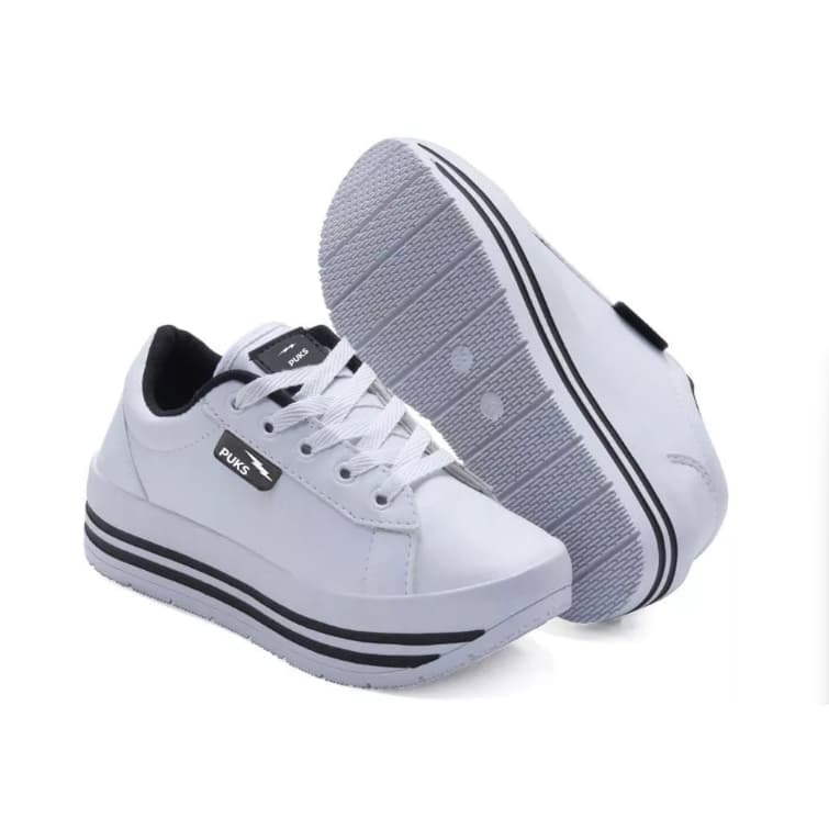 Tênis feminino adulto PLATAFORMA lançamento casual barato confortável bonito