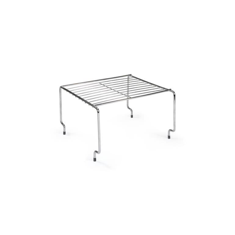 Organizador Retangular Empilhável Niquelart – Aço Cromado 27x26x16 cm 091