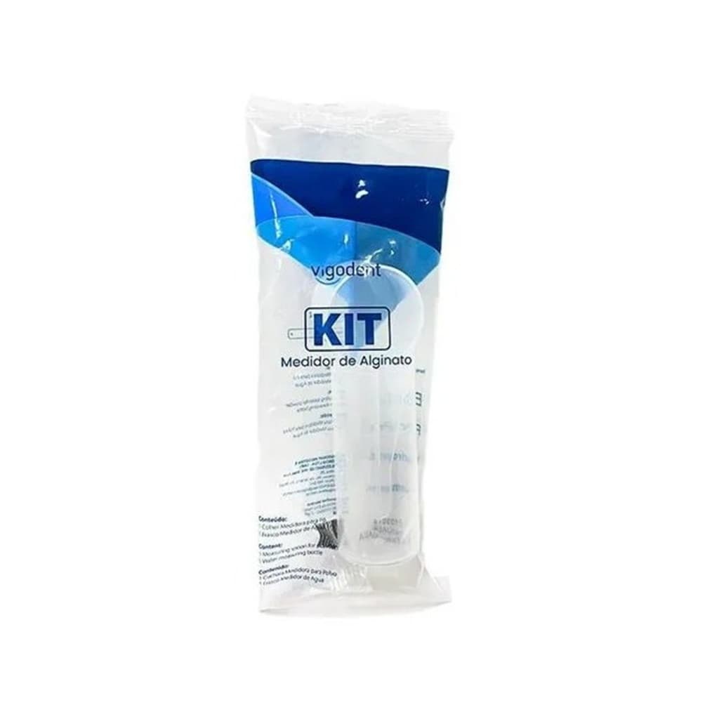Conjunto Medidor Dosador Para Alginato Pó + Liquido